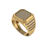 Золотая печатка MR058