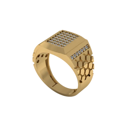 Золотая печатка MR059