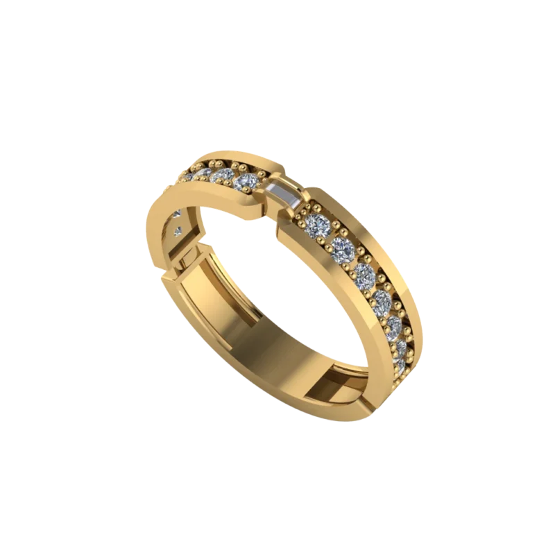 Золотая печатка MR006