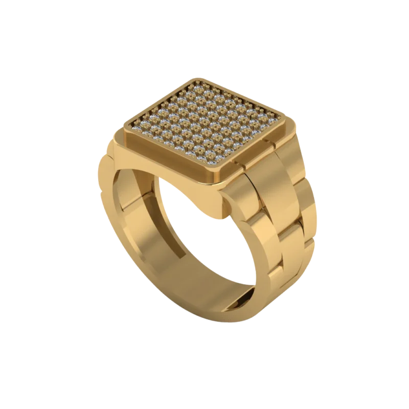 Золотая печатка MR063