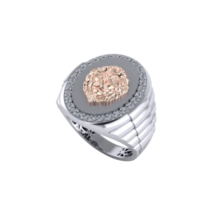 Золотая печатка MR007