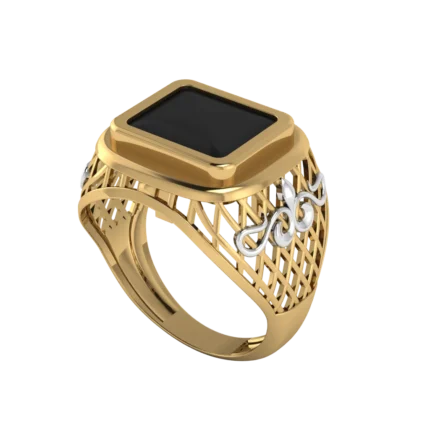 Золотая печатка MR070