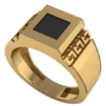 Золотая печатка MR073