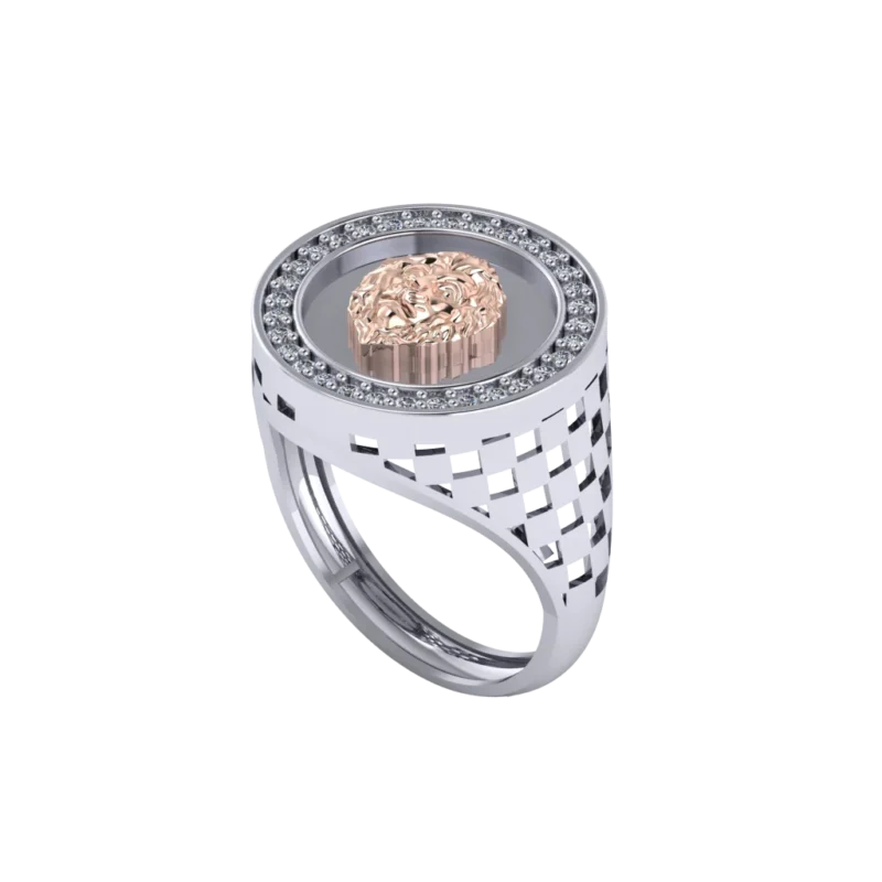 Золотая печатка MR084