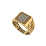 Золотая печатка MR086