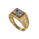 Золотая печатка MR087