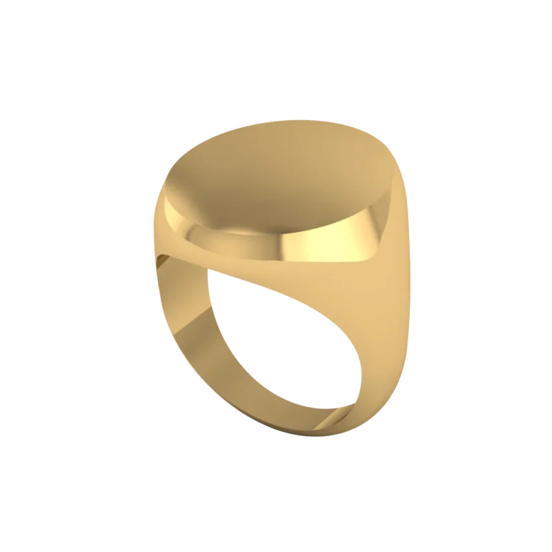 Золотая печатка MR093