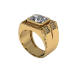 Золотая печатка MR095