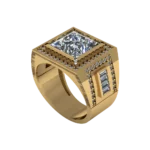 Золотая печатка MR096