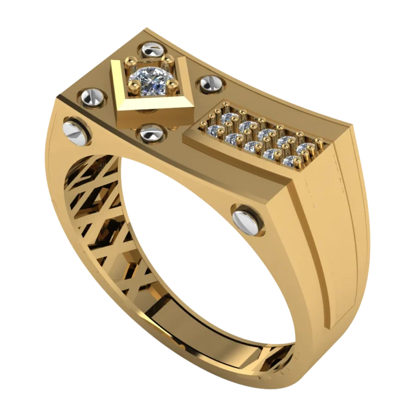 Золотая печатка MRF104