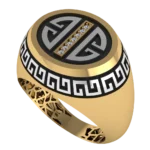 Золотая печатка MRF118