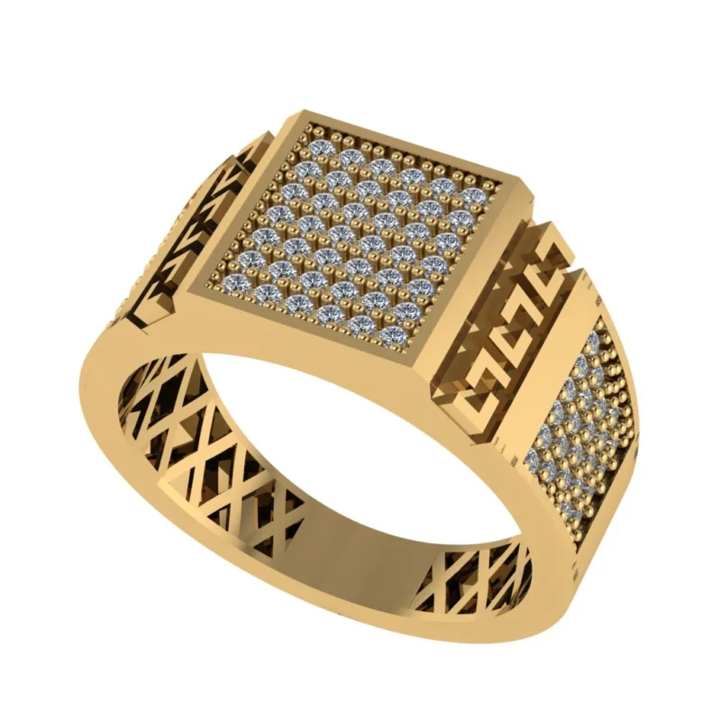 Золотая печатка MRF012