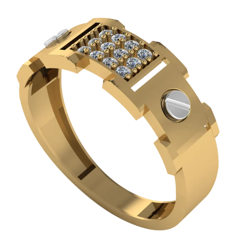 Золотая печатка MRF121