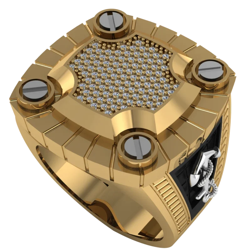Золотая печатка MRF135