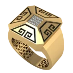 Золотая печатка MRF144