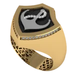 Золотая печатка MRF147