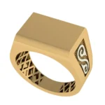 Золотая печатка MRF015