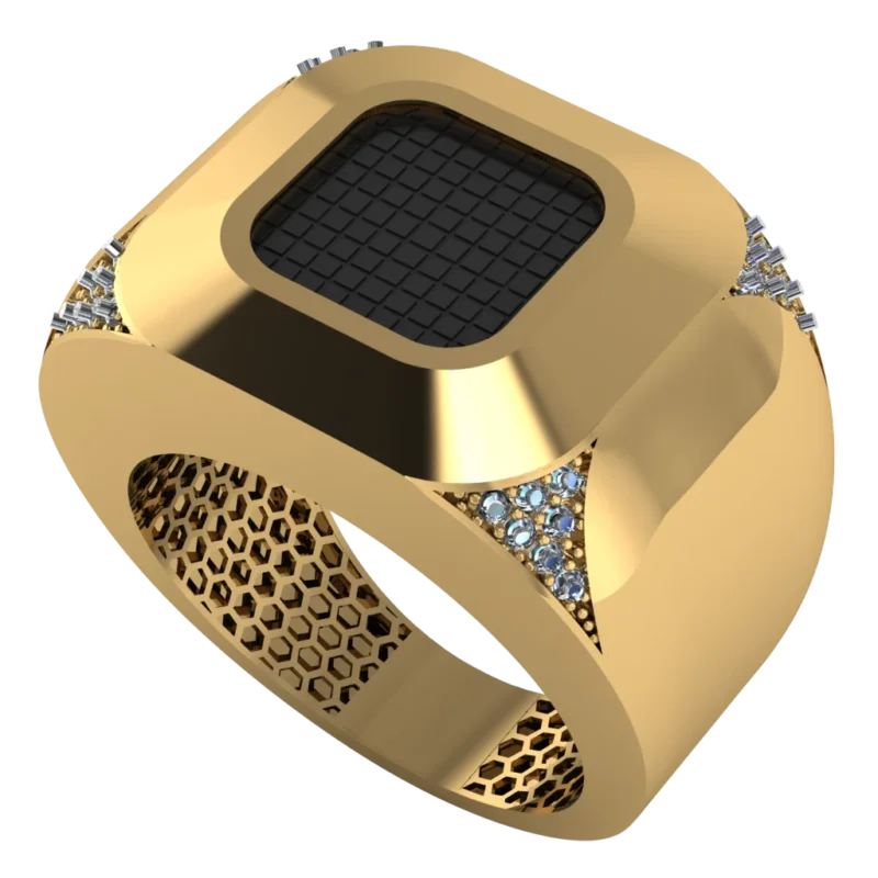 Золотая печатка MRF153