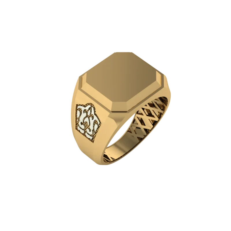 Золотая печатка MRF016