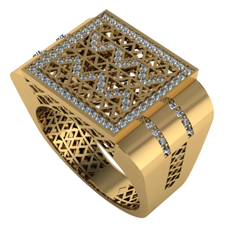 Золотая печатка MRF166