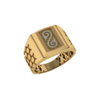 Золотая печатка MRF018