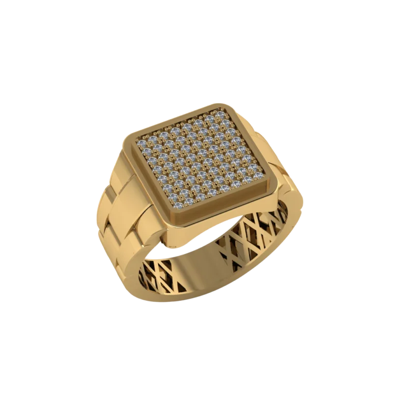 Золотая печатка MRF020