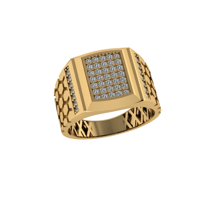 Золотая печатка MRF022