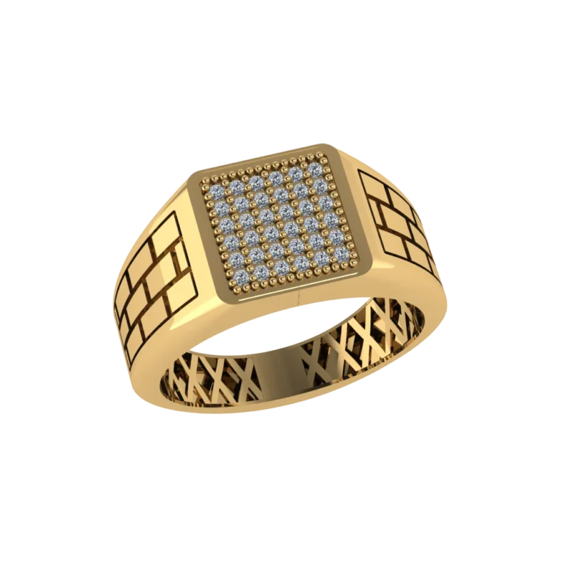 Золотая печатка MRF025