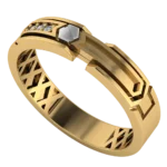 Золотая печатка MRF028