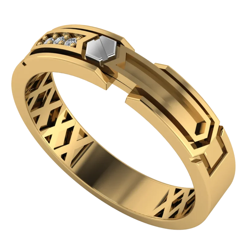 Золотая печатка MRF028