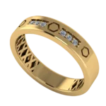 Золотая печатка MRF029