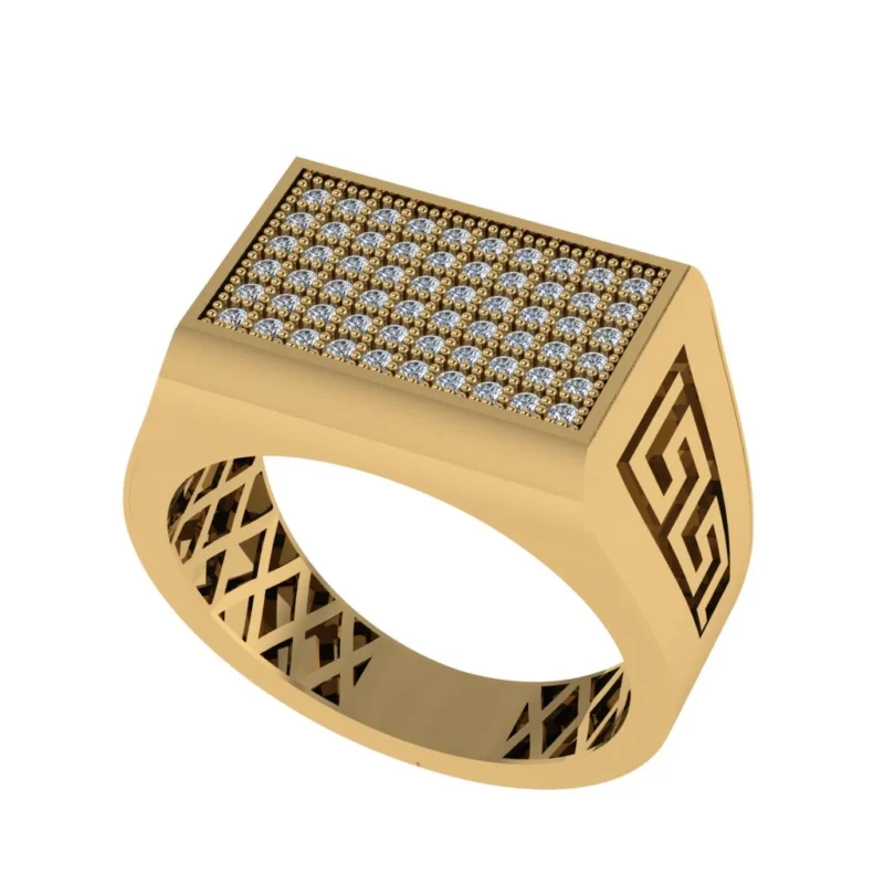 Золотая печатка MRF003