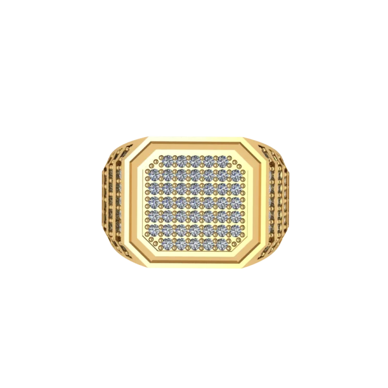Золотая печатка MRF032