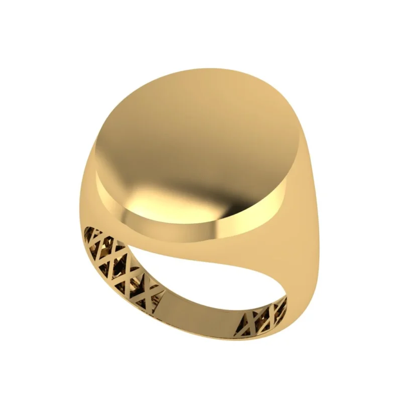 Золотая печатка MRF035