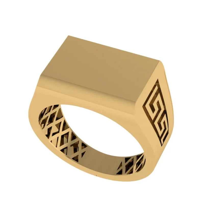 Золотая печатка MRF004