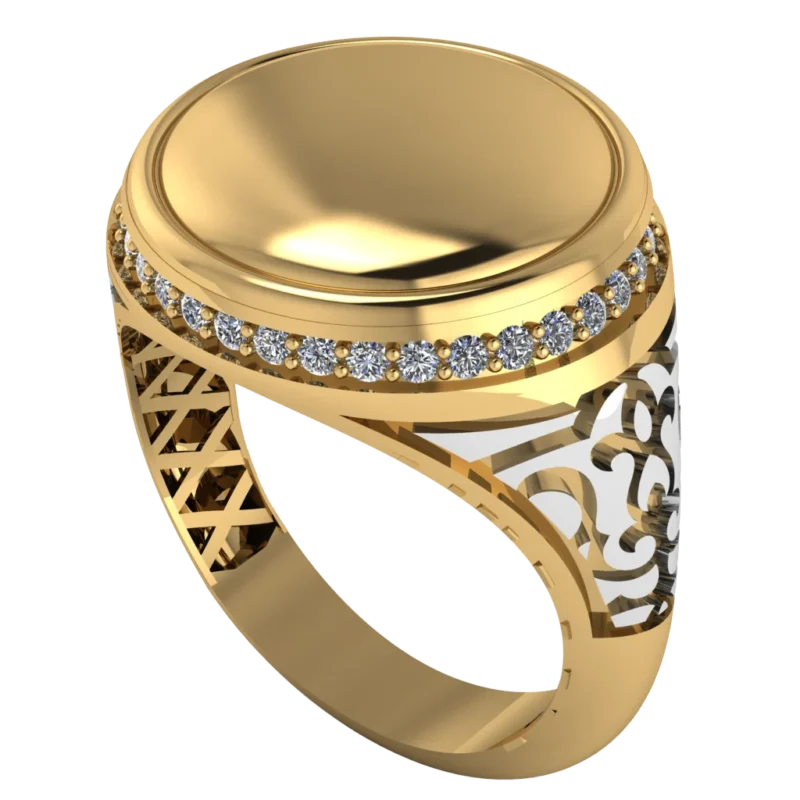 Золотая печатка MRF049