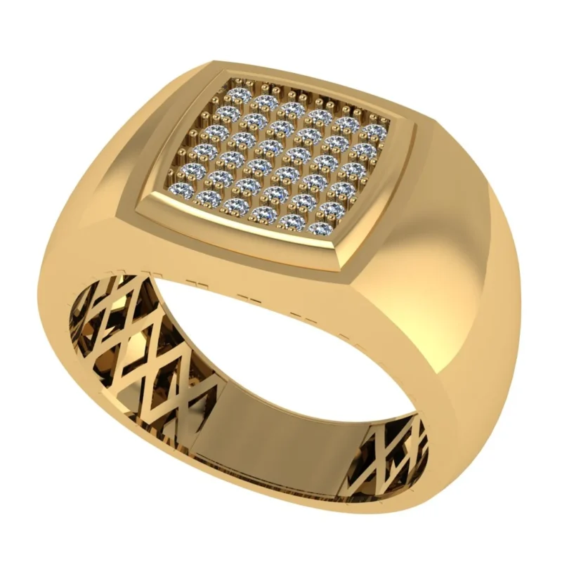 Золотая печатка MRF050