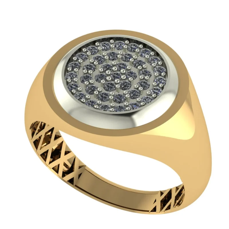 Золотая печатка MRF052