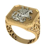 Золотая печатка MRF055