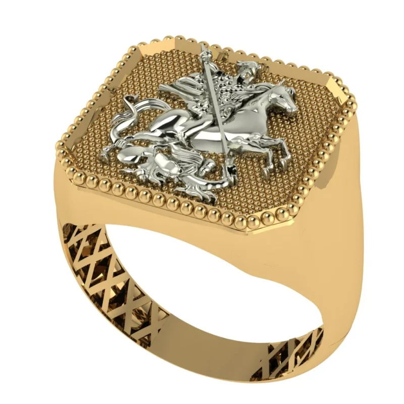 Золотая печатка MRF056