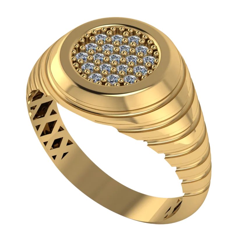 Золотая печатка MRF066