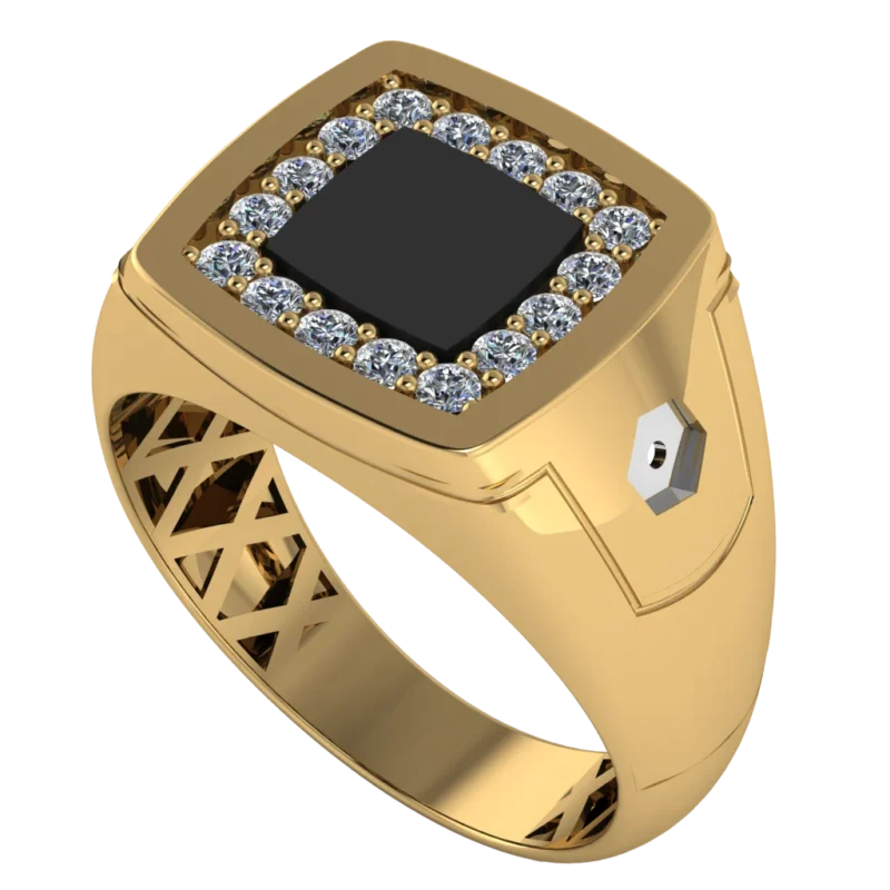 Золотая печатка MRF073