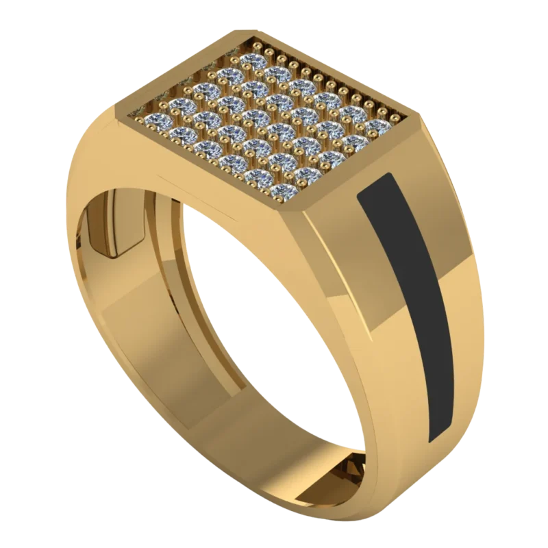 Золотая печатка MRF078