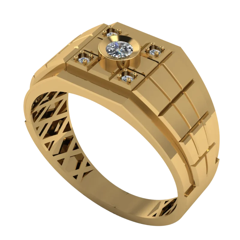 Золотая печатка MRF091