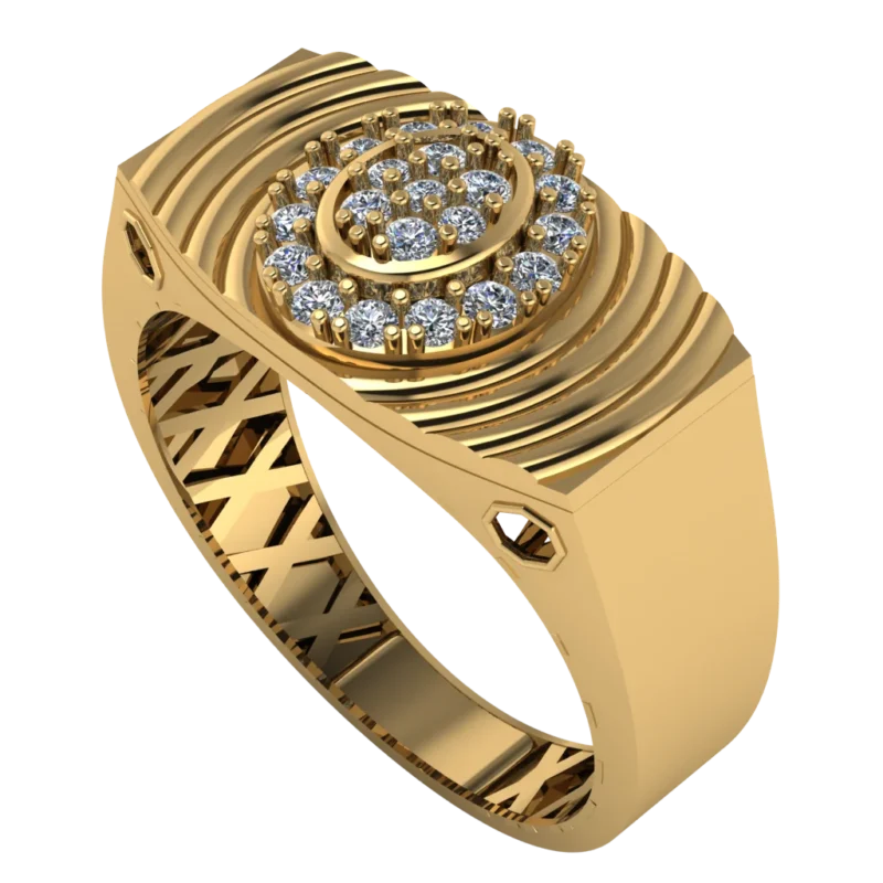 Золотая печатка MRF095
