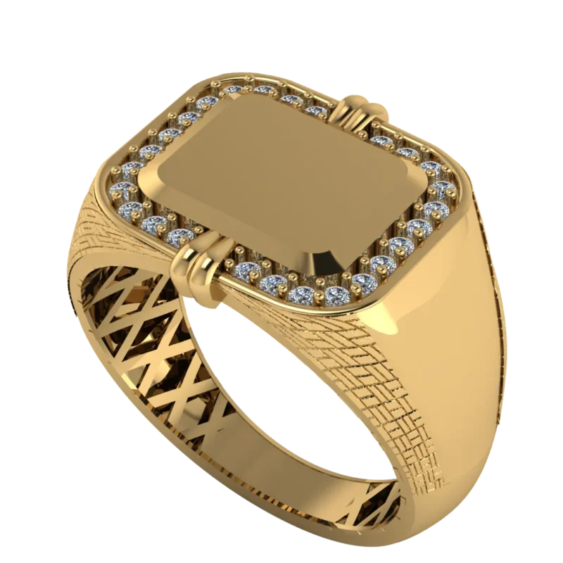 Золотая печатка MRF096