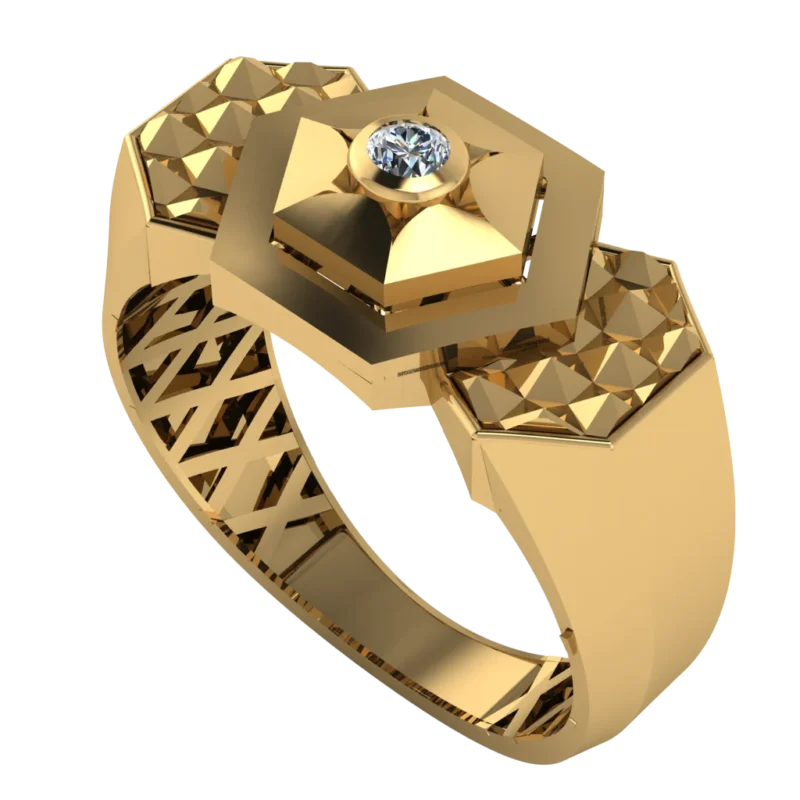 Золотая печатка MRF097