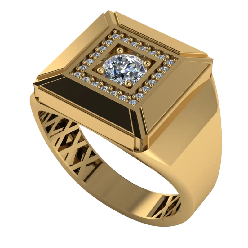 Золотая печатка MRF098