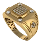 Золотая печатка MRF099