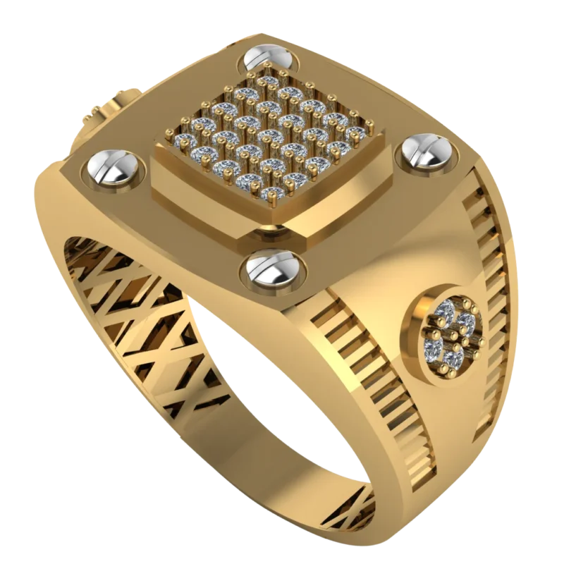 Золотая печатка MRF099